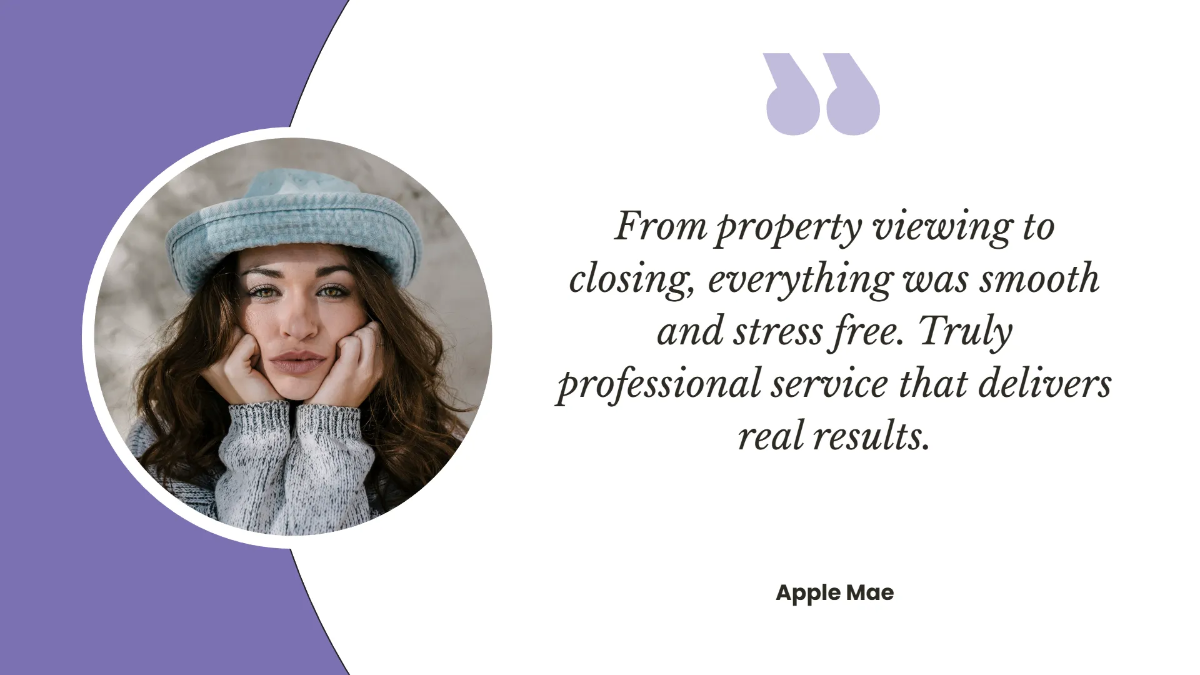 Free Real Estate Testimonial Template to Edit Online