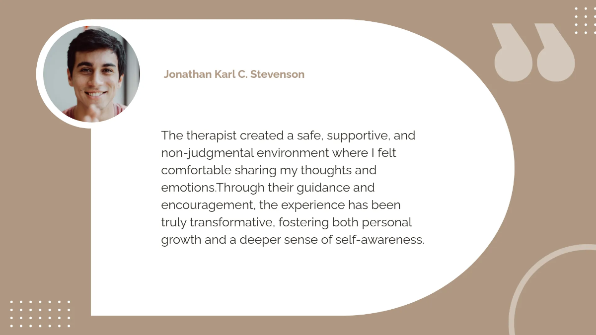 Free Therapist Testimonial Template to Edit Online Free Therapist Testimonial Template to Edit Online