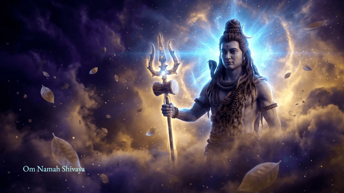 Free Maha Shivratri YouTube Background Template to Edit Online