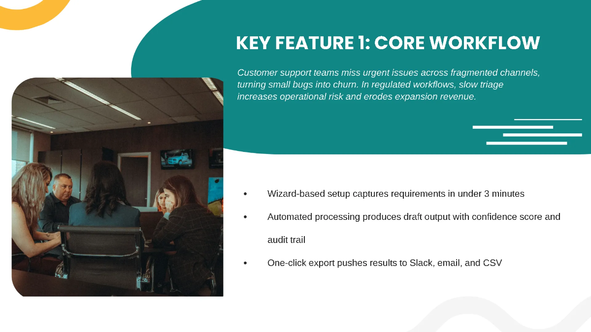 Free Startup Product Demo Pitch Deck Template to Edit Online