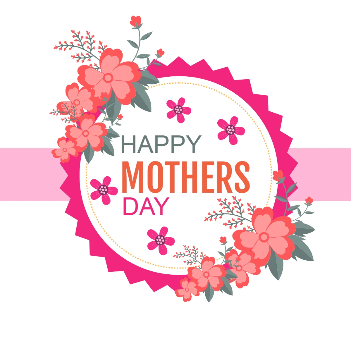 Free Mother's Day Circle and Flower Clip Art Templates to Edit Online Free Mother's Day Circle and Flower Clip Art Templates to Edit Online