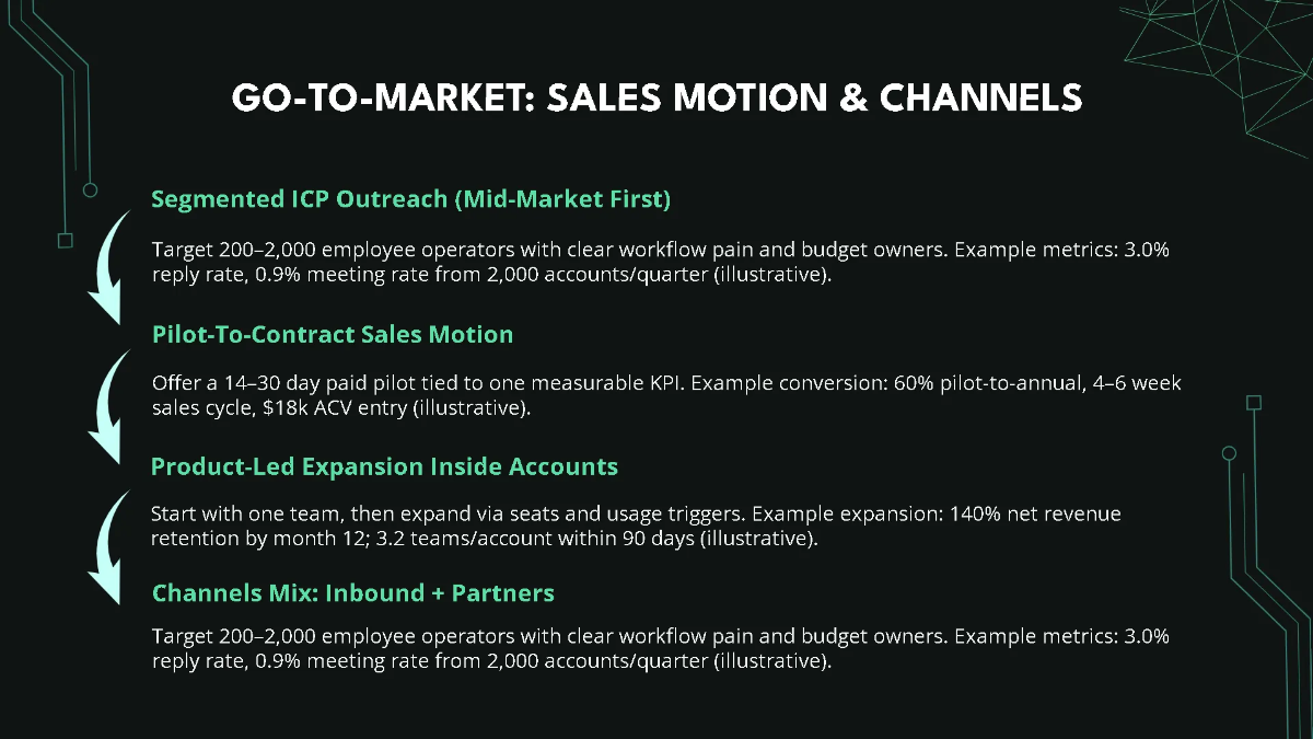 Free AI & Tech Startup Series A Pitch Deck Template to Edit Online