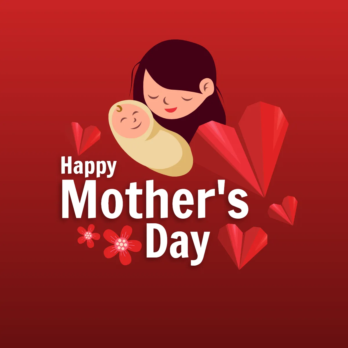 Free Mother's Day Red Background Clip Art Templates to Edit Online Free Mother's Day Red Background Clip Art Templates to Edit Online
