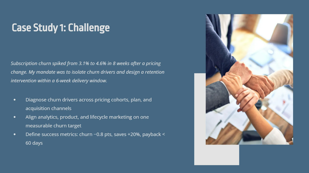 Free Portfolio Presentation with Visual Storytelling Template to Edit Online