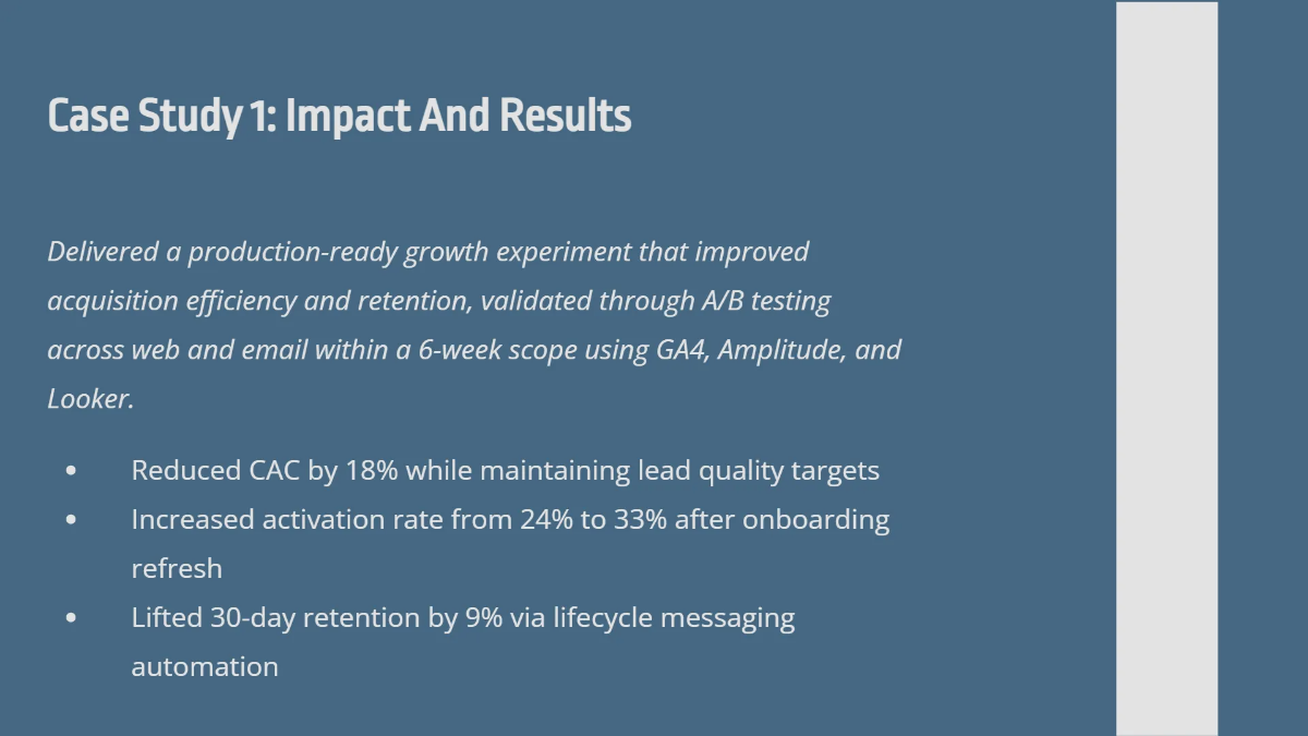 Free Portfolio Presentation with Visual Storytelling Template to Edit Online