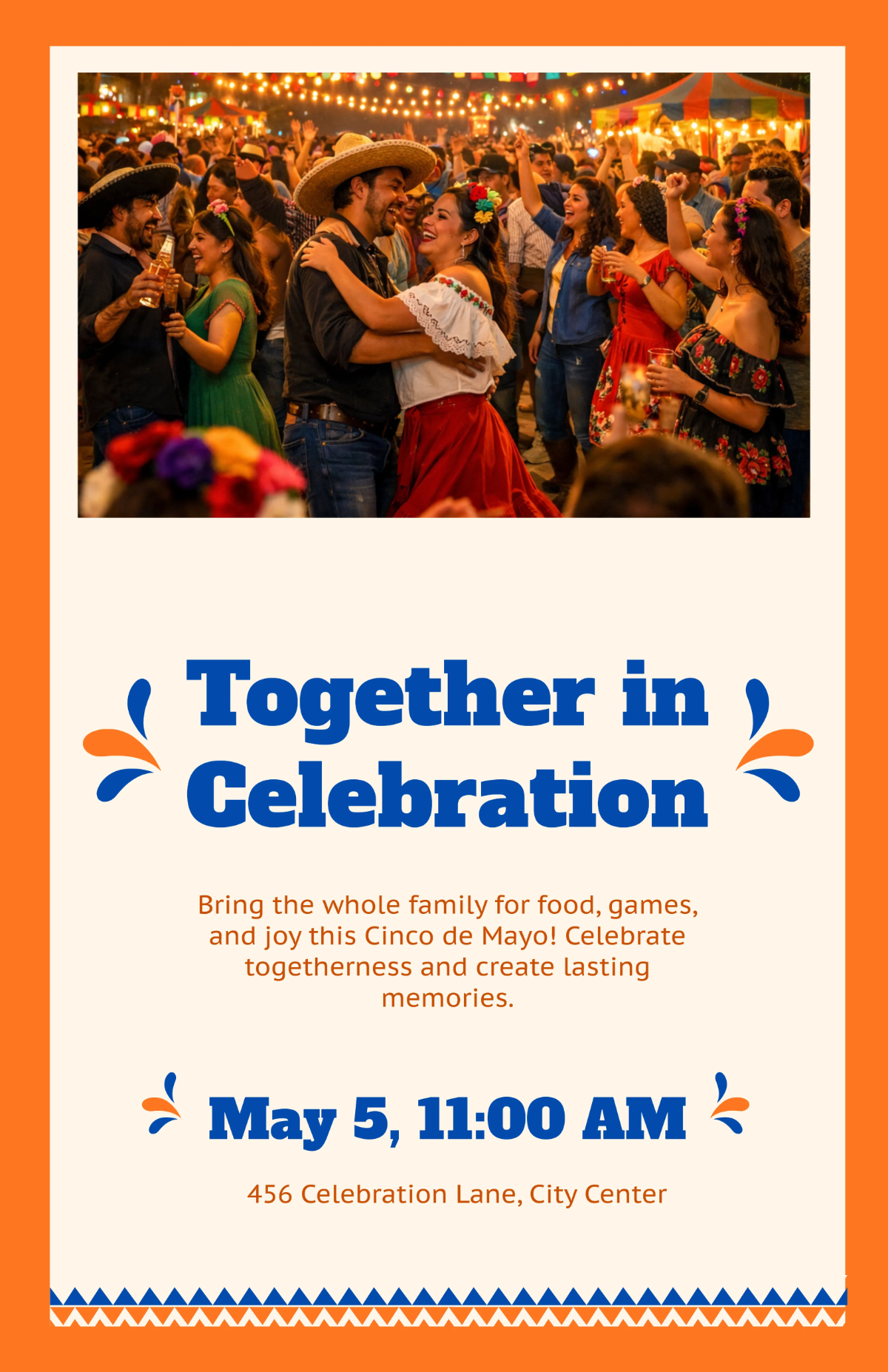 Free Family Celebration Cinco de Mayo Poster Template to Edit Online Free Family Celebration Cinco de Mayo Poster Template to Edit Online