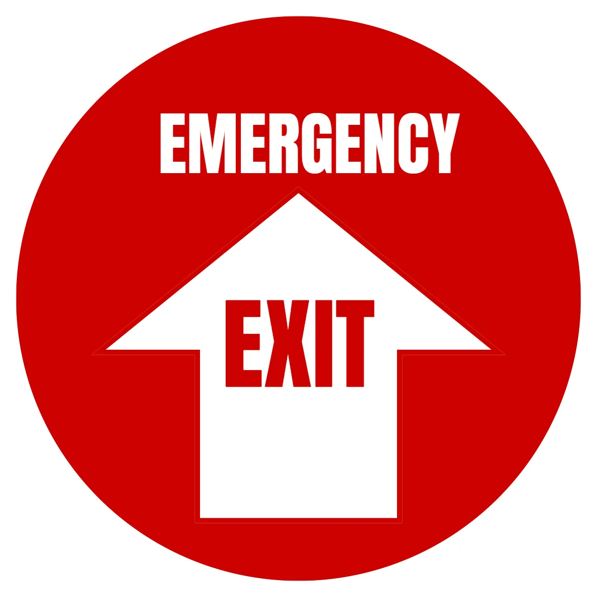 Free Exit Floor Sign Template to Edit Online