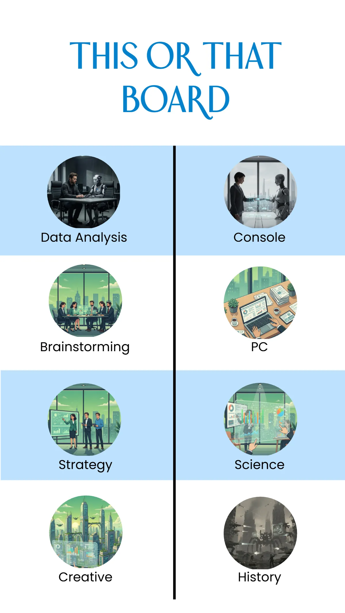 Free Board This or That Template to Edit Online