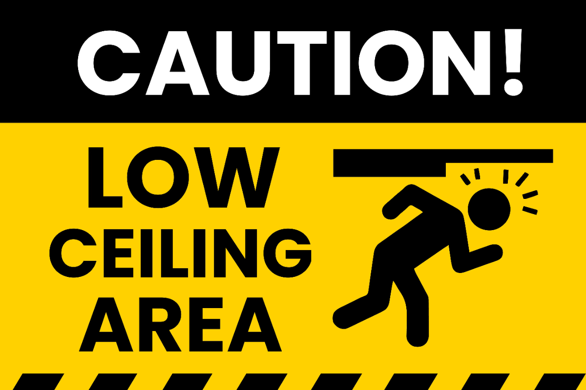 Free Caution Low Ceiling Sign Template to Edit Online Free Caution Low Ceiling Sign Template to Edit Online