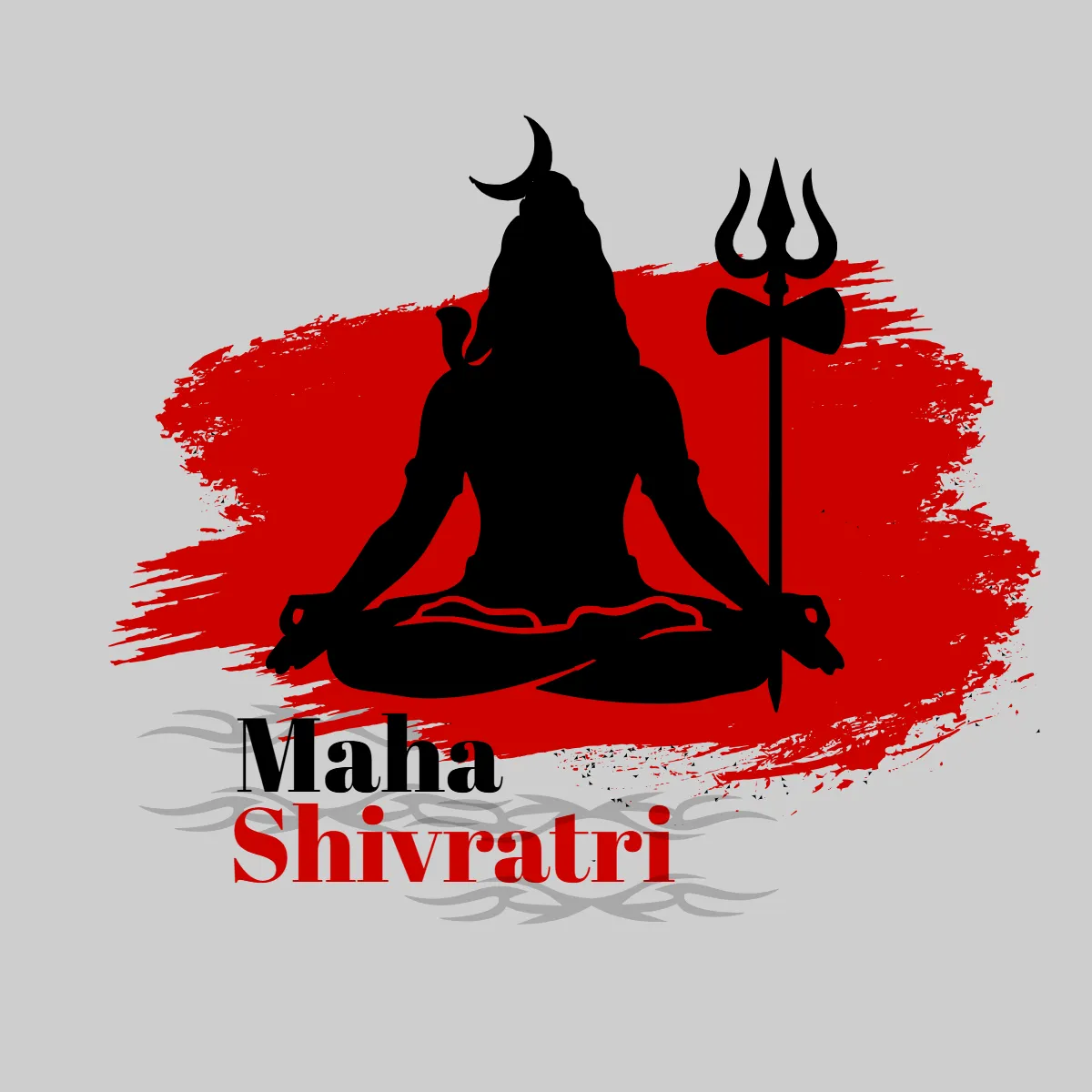 Free Maha Shivratri Brush Clip Art Templates to Edit Online