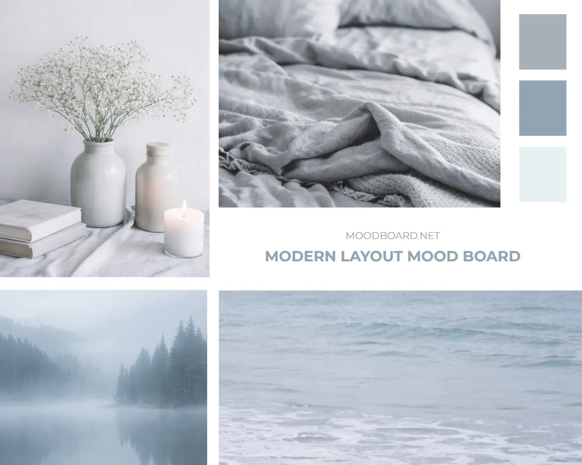Free Layout Mood Board Template to Edit Online