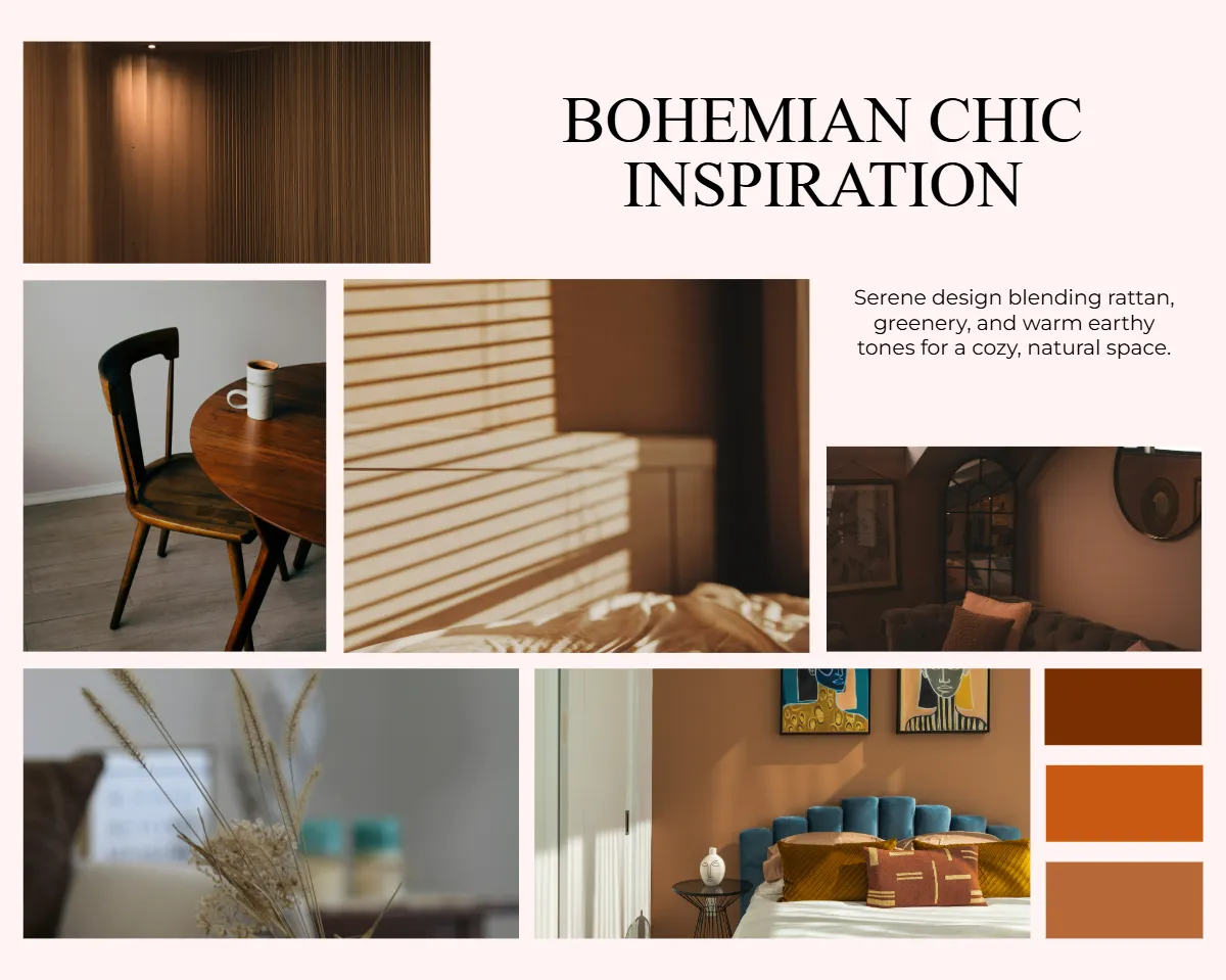 Free Interior Design Mood Board Template to Edit Online