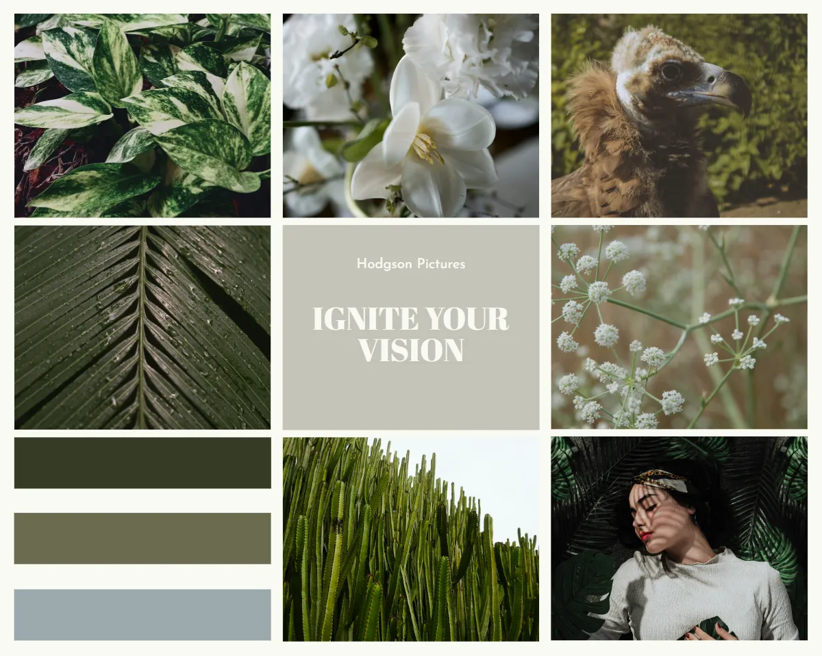 Free Inspiration Mood Board Template to Edit Online