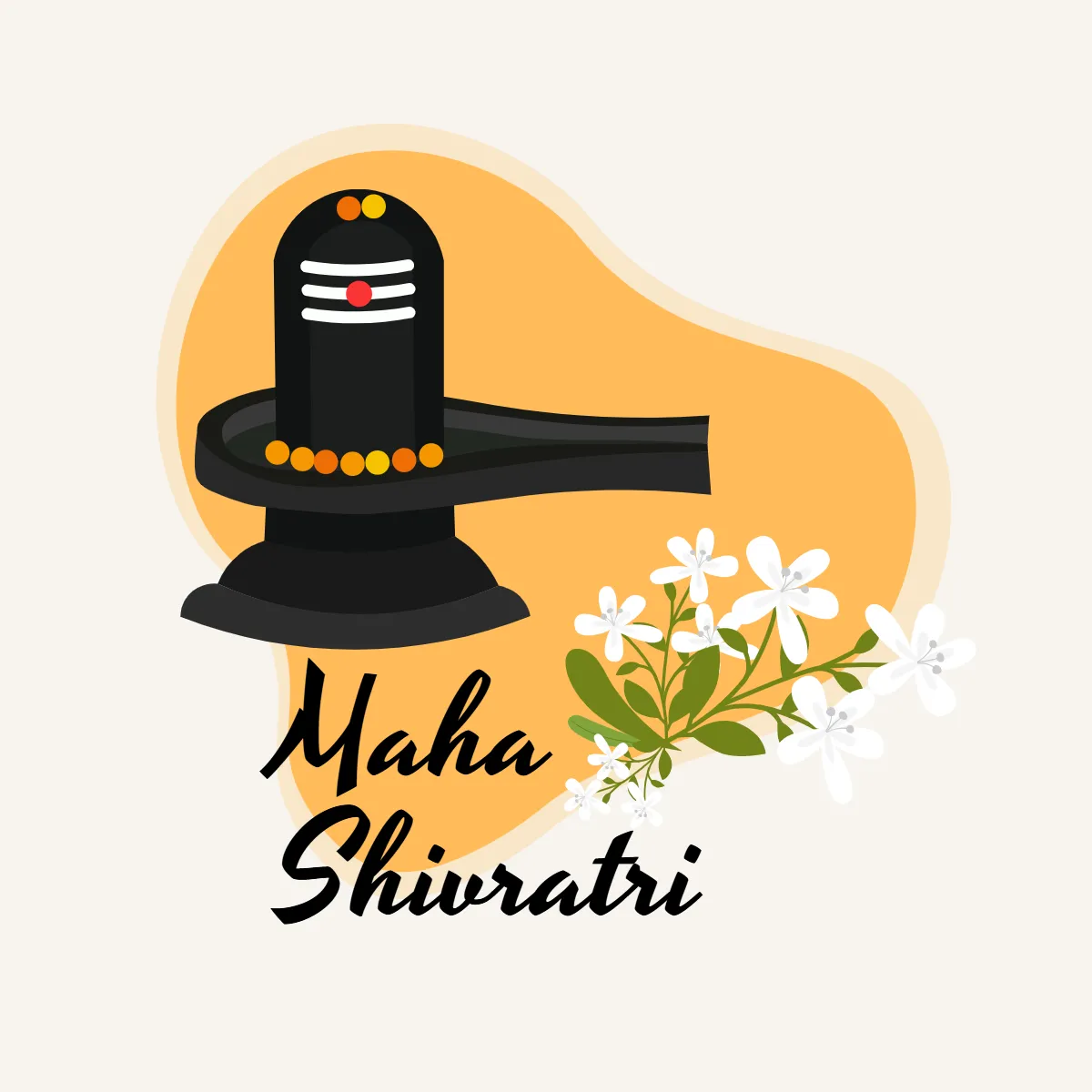 Free Maha Shivratri Symbol Clip Art Templates to Edit Online