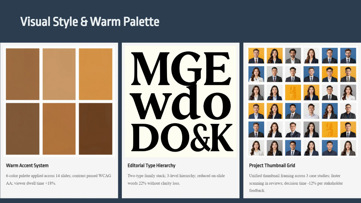 Free Illustration & Design Portfolio Deck Template to Edit Online