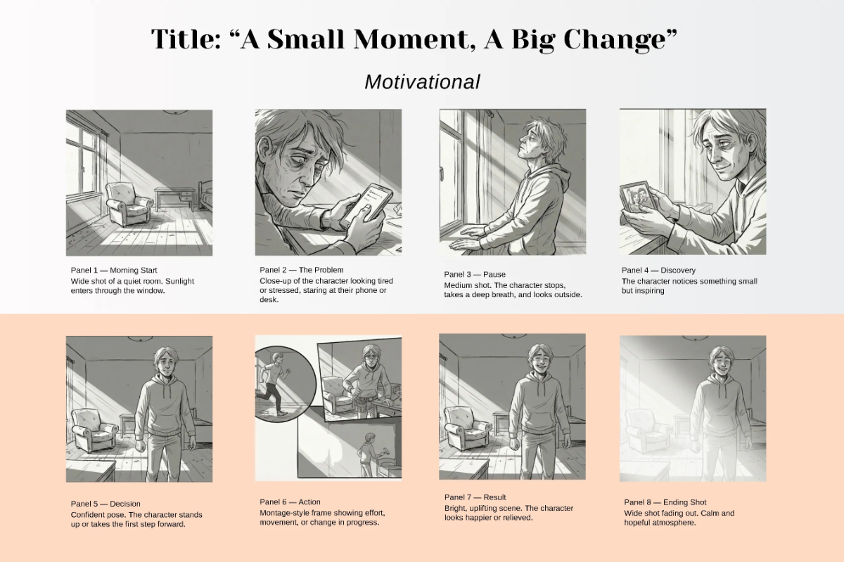 Free Short Storyboard Template to Edit Online Free Short Storyboard Template to Edit Online