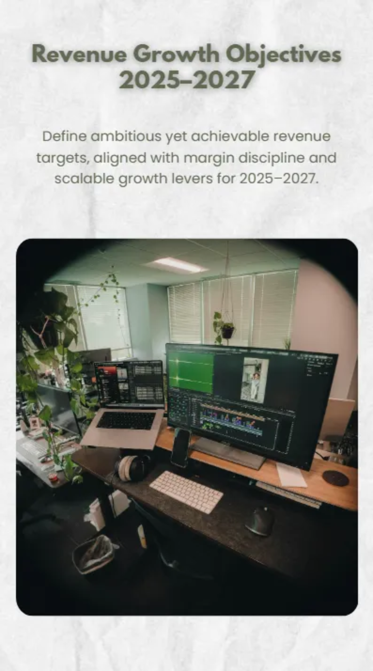 Free Business Growth Presentation Template to Edit Online