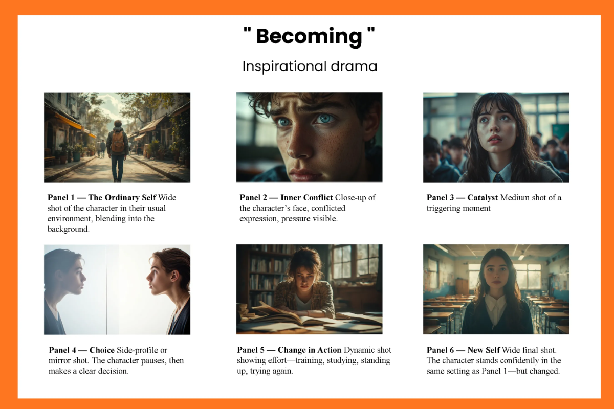 Character Storyboard Template
