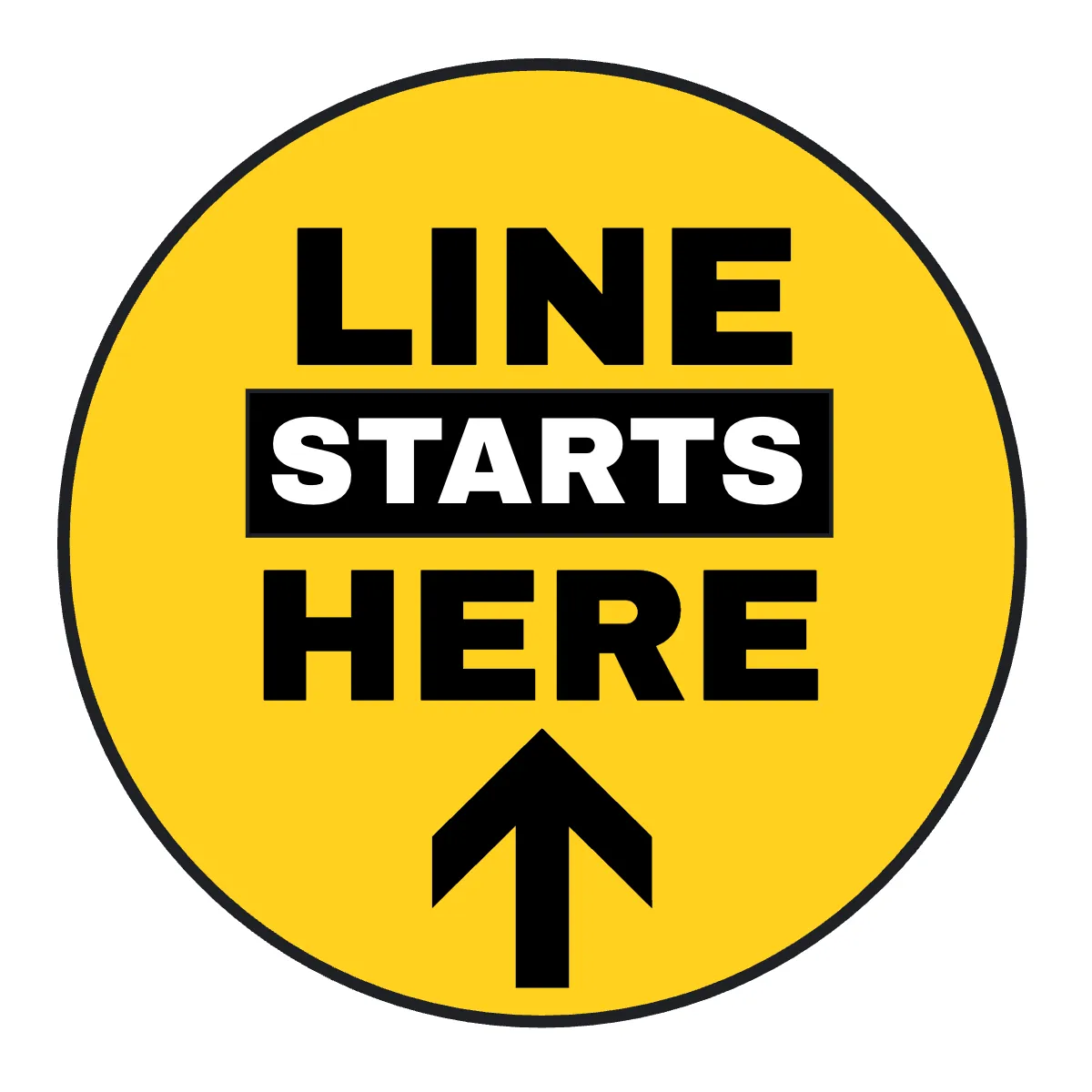 Free Line Start Here Floor Sign Template to Edit Online Free Line Start Here Floor Sign Template to Edit Online