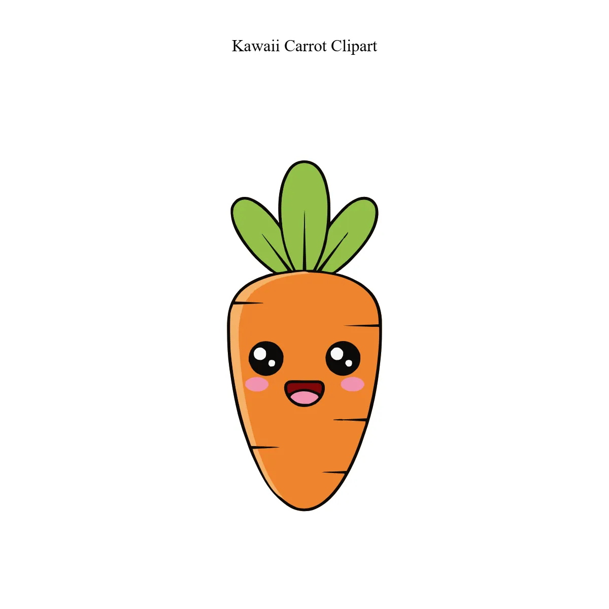 Free Kawaii Carrot Vector Clipart (PNG, SVG) to Edit Online Free Kawaii Carrot Vector Clipart (PNG, SVG) to Edit Online