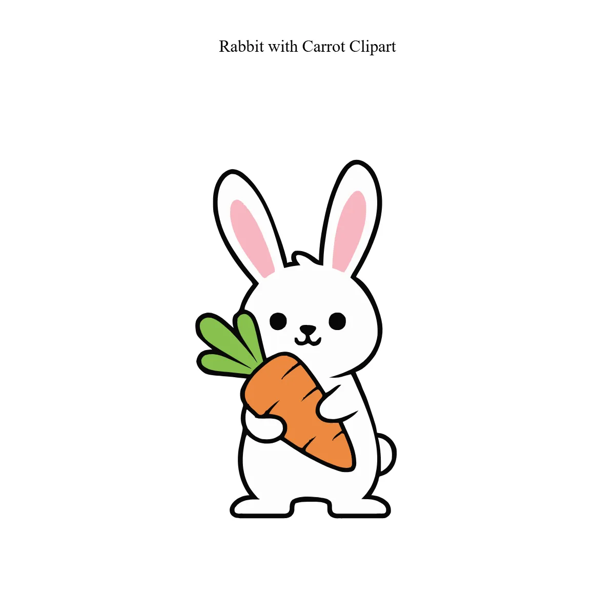 Free Rabbit with Carrot Vector Clipart (PNG, SVG) to Edit Online Free Rabbit with Carrot Vector Clipart (PNG, SVG) to Edit Online