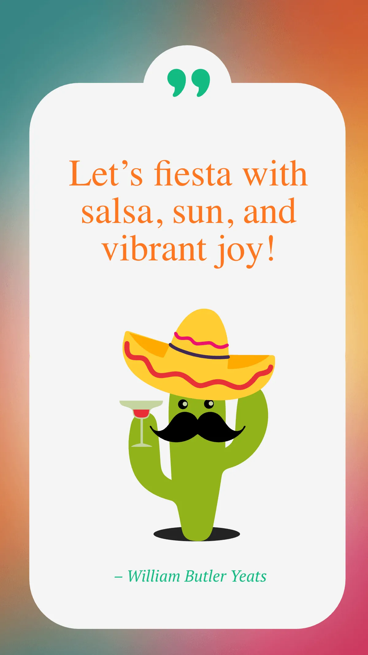 Cool Cinco de Mayo Quote Template