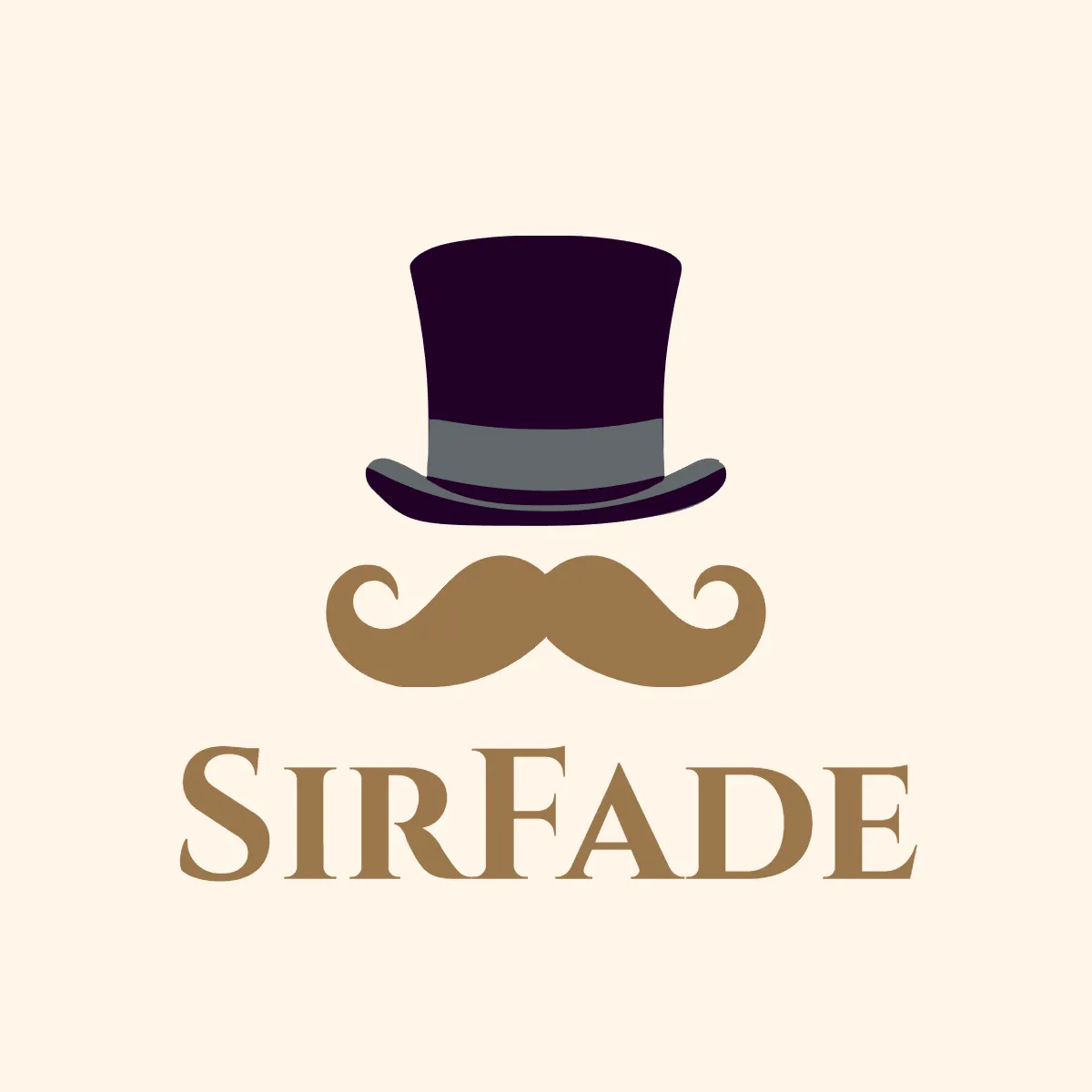 Free Gentleman Barber Logo Template to Edit Online