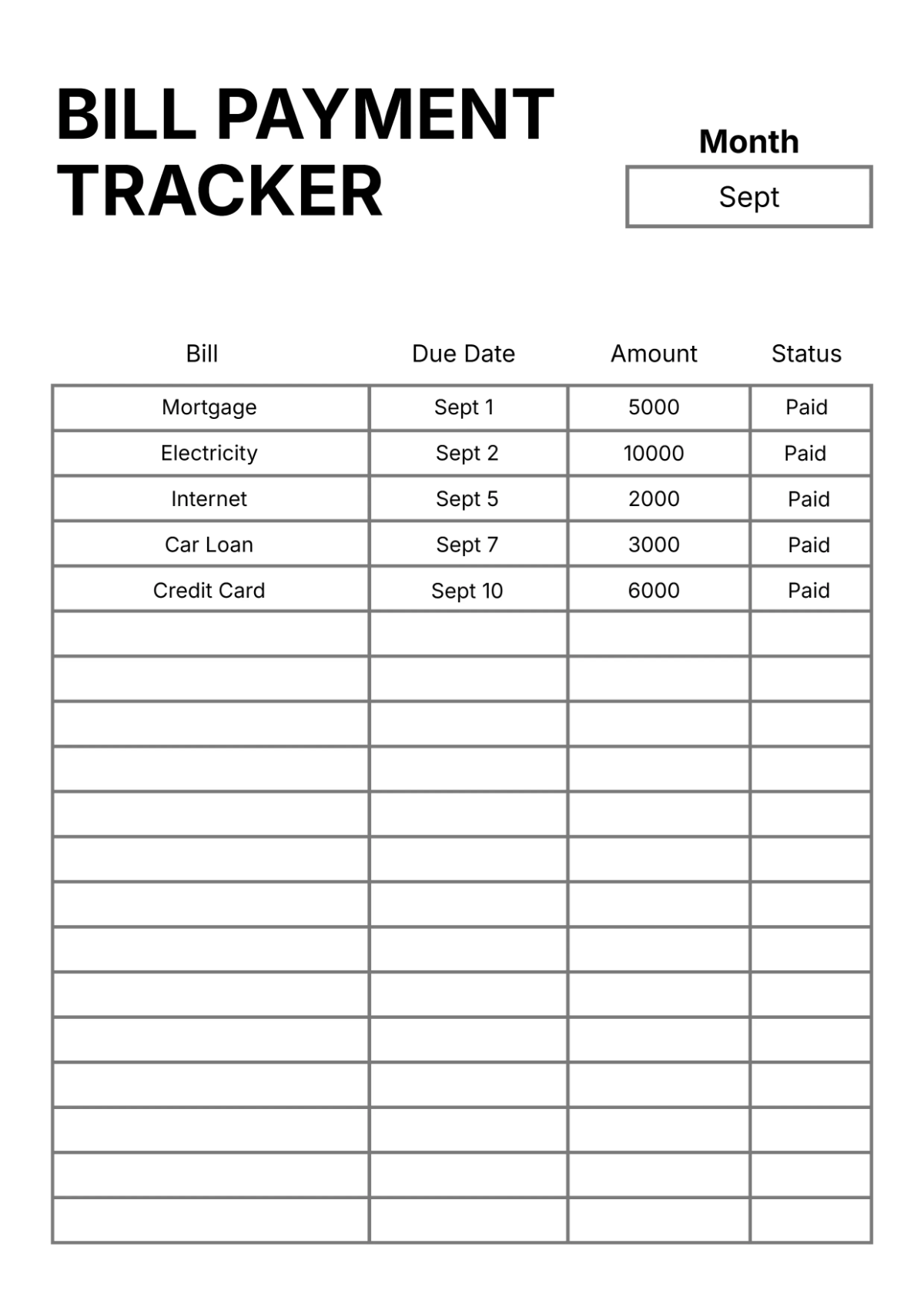 Free Recruitment Tracker Template to Edit Online