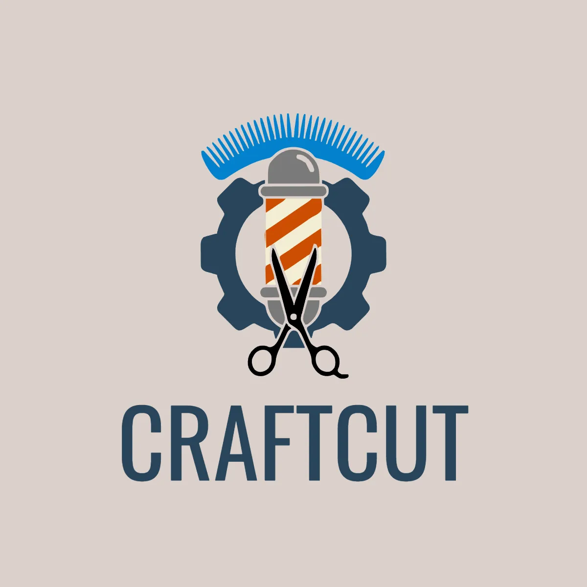 Free Creative Barber Logo Template to Edit Online