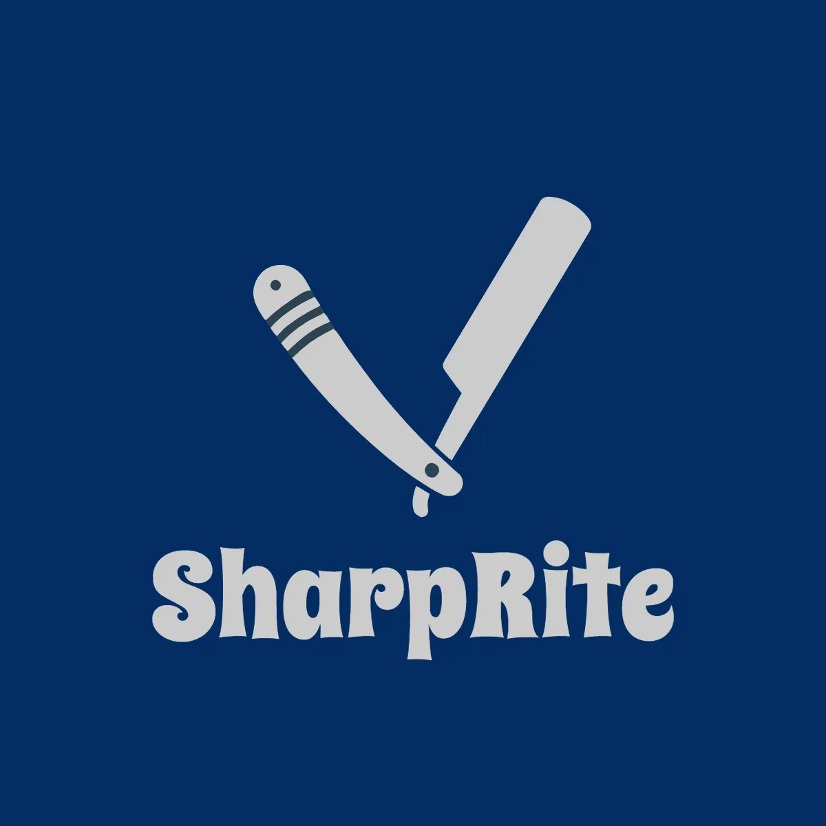 Free Straight Razor Logo Template to Edit Online