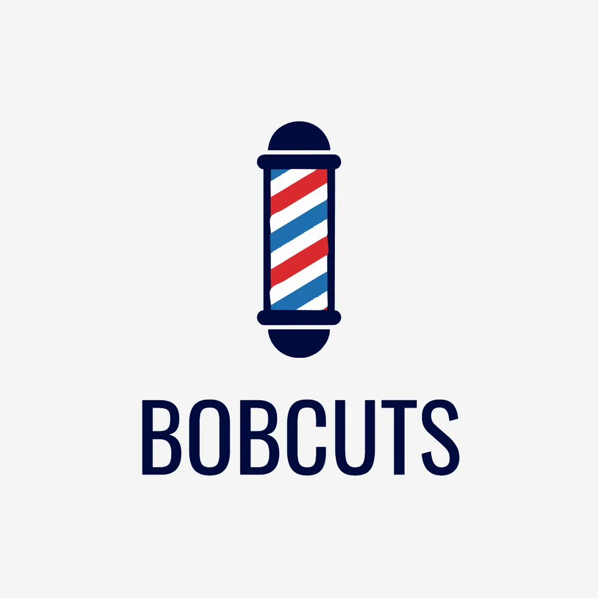Free Barber Pole Logo Template to Edit Online