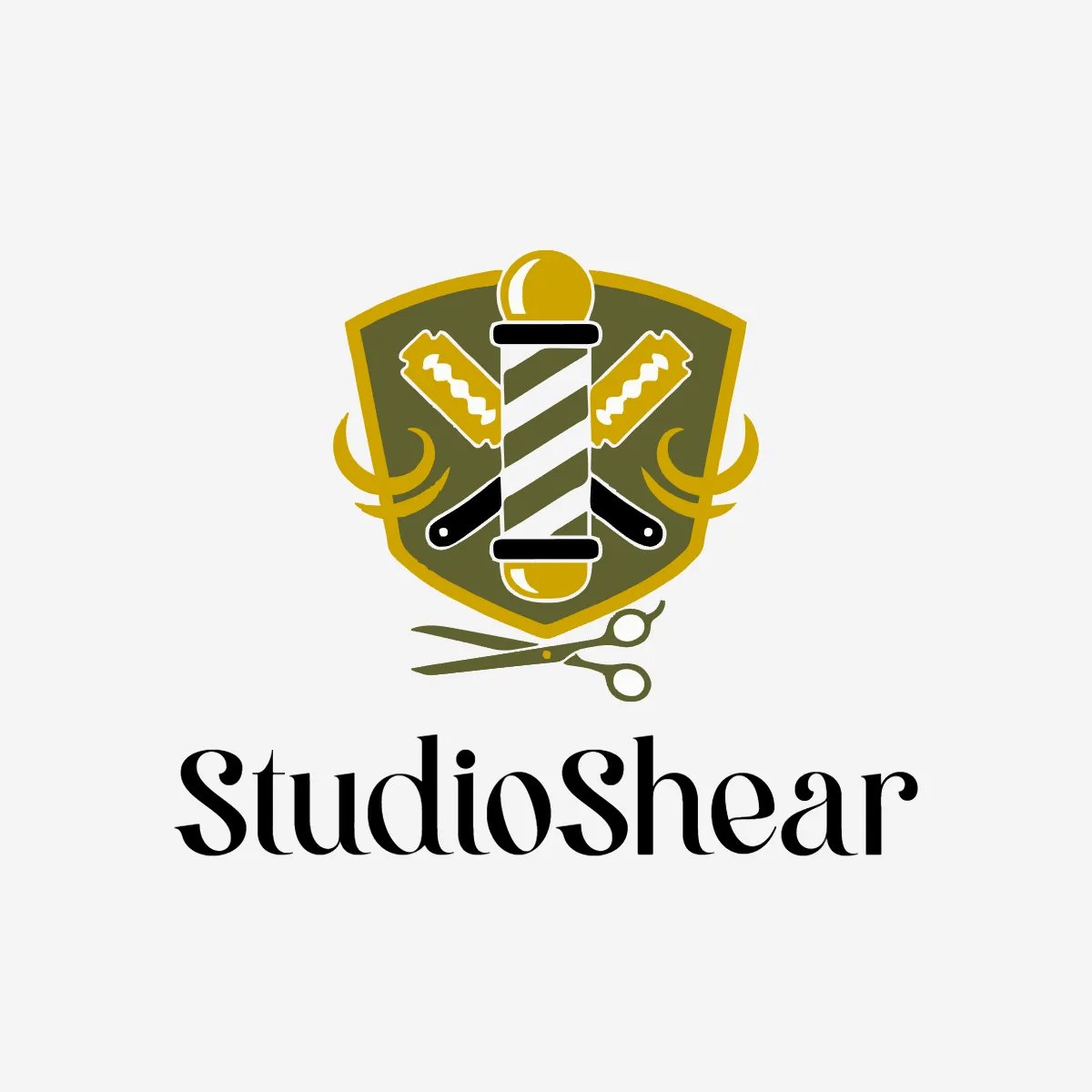 Barber Studio Logo