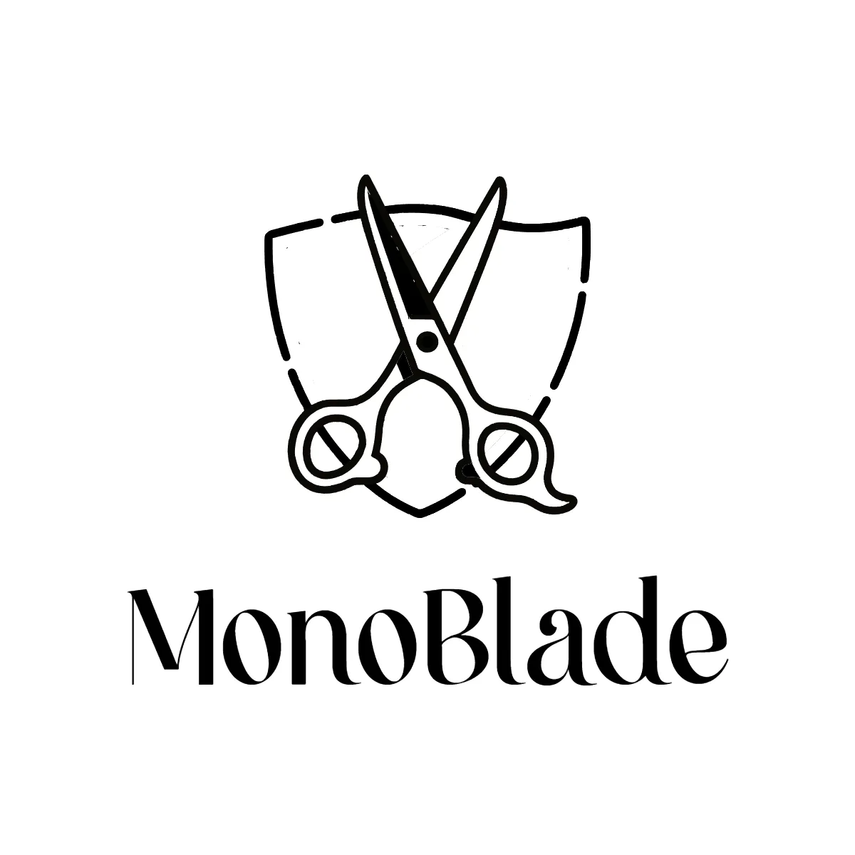 Black & White Barber Logo