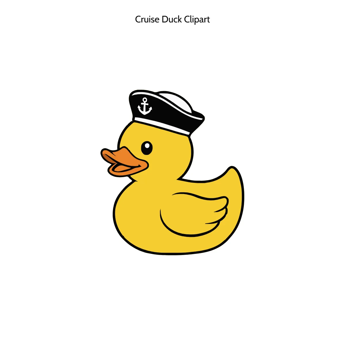Free Cruise Duck Clipart Template to Edit Online