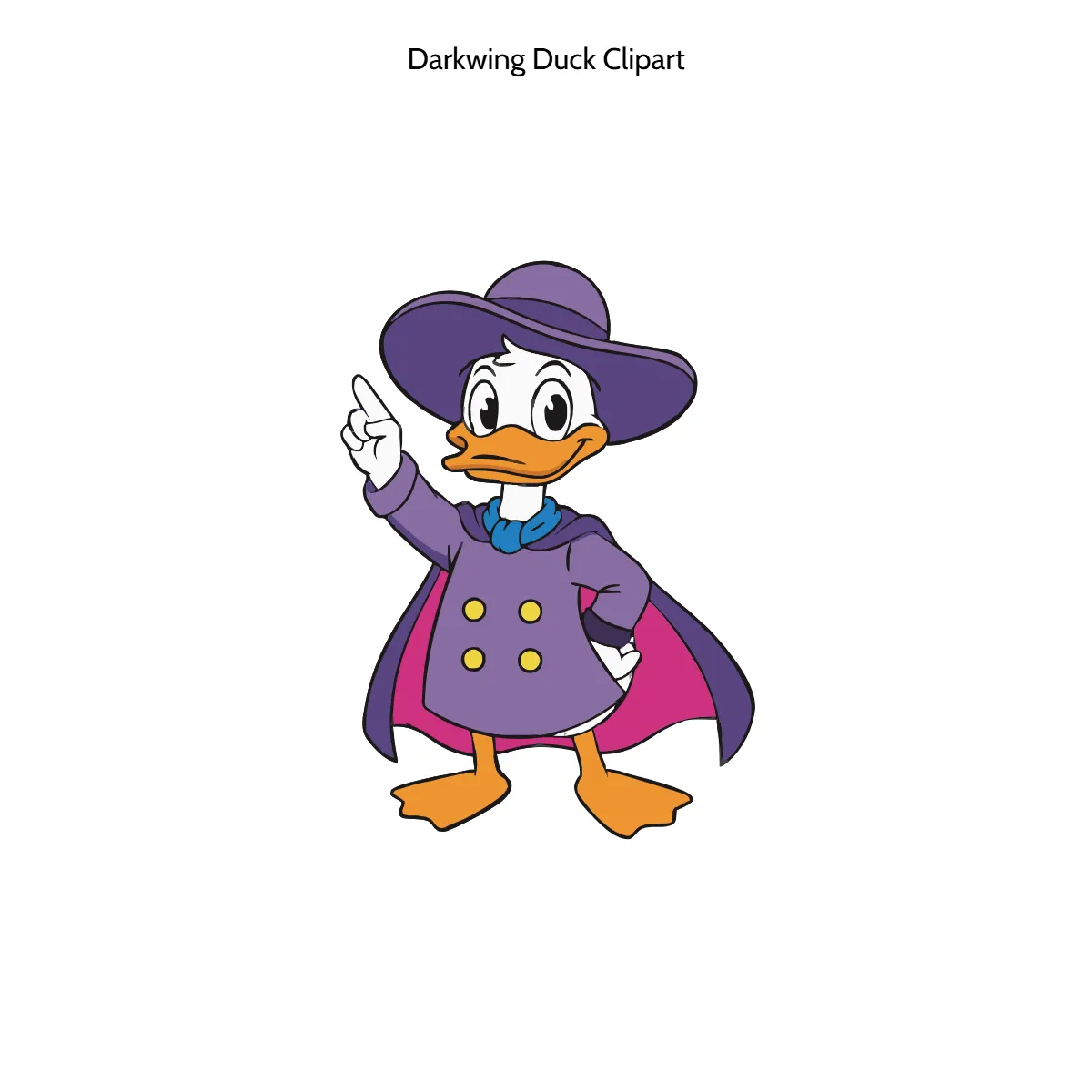 Free Darkwing Duck Clipart Template to Edit Online