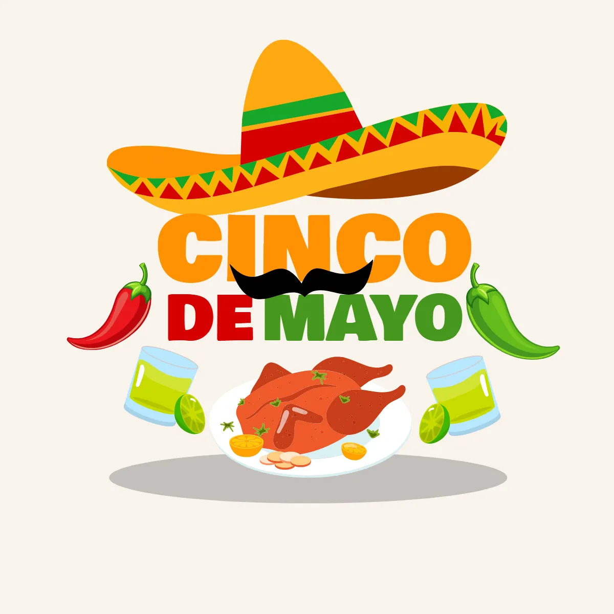 Free Cinco De Mayo Simple Design Clip Art Templates to Edit Online Free Cinco De Mayo Simple Design Clip Art Templates to Edit Online