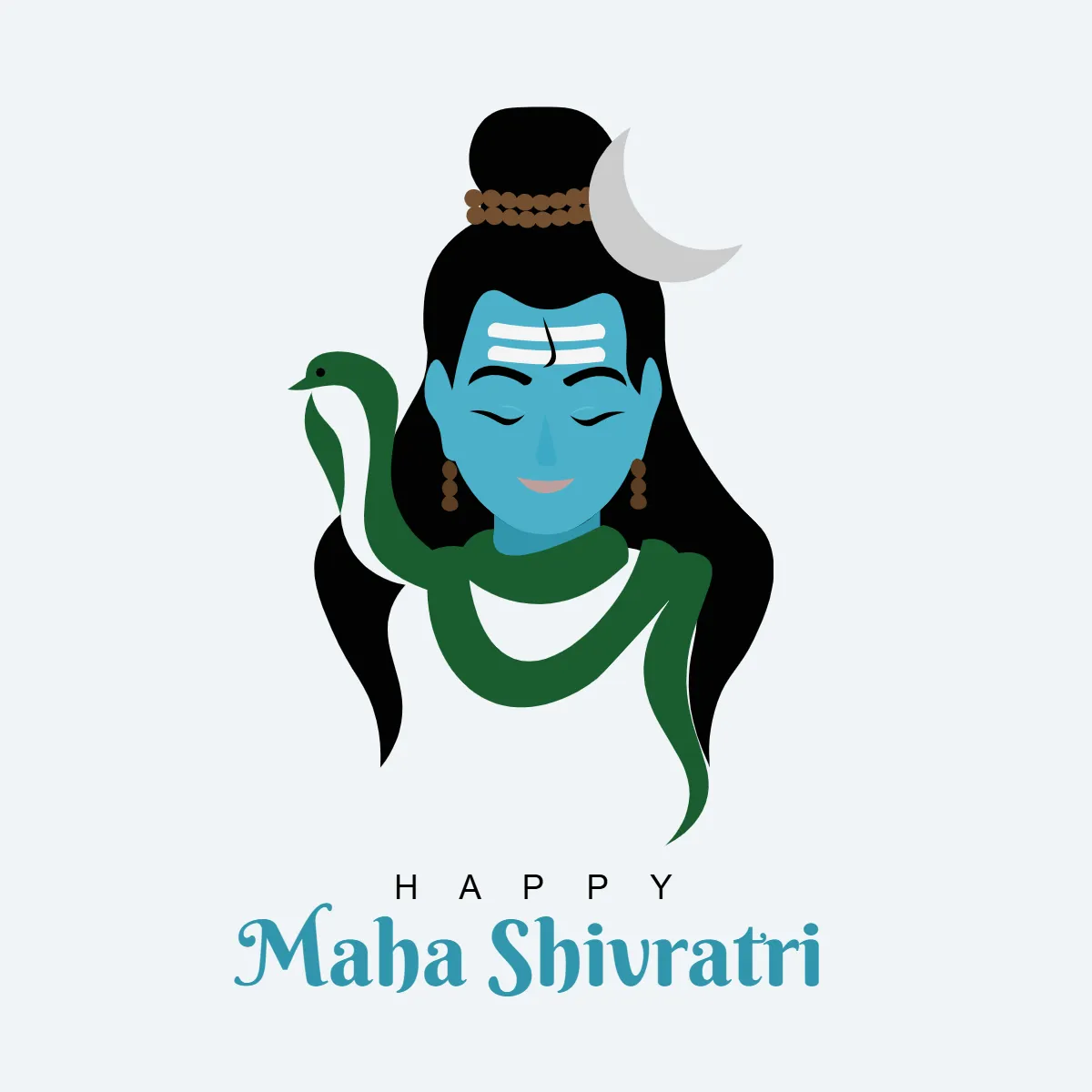 Maha Shivratri Design Clip Art Templates