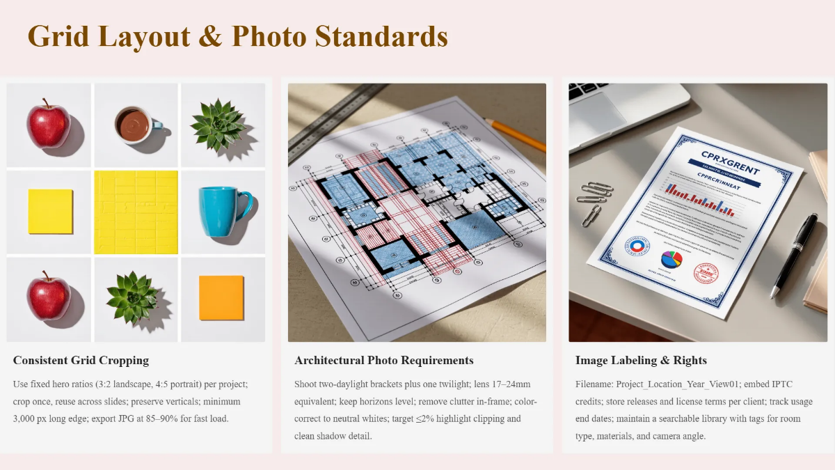 Free Architecture & Interior Design Portfolio Deck Template to Edit Online