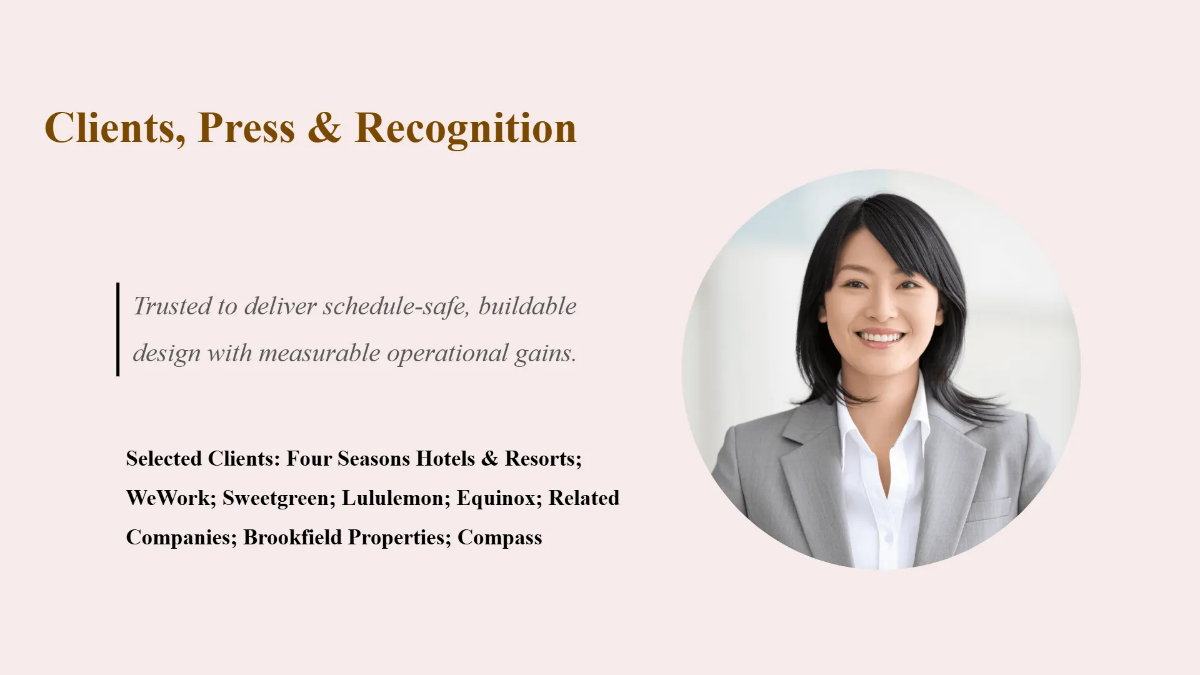 Free Architecture & Interior Design Portfolio Deck Template to Edit Online