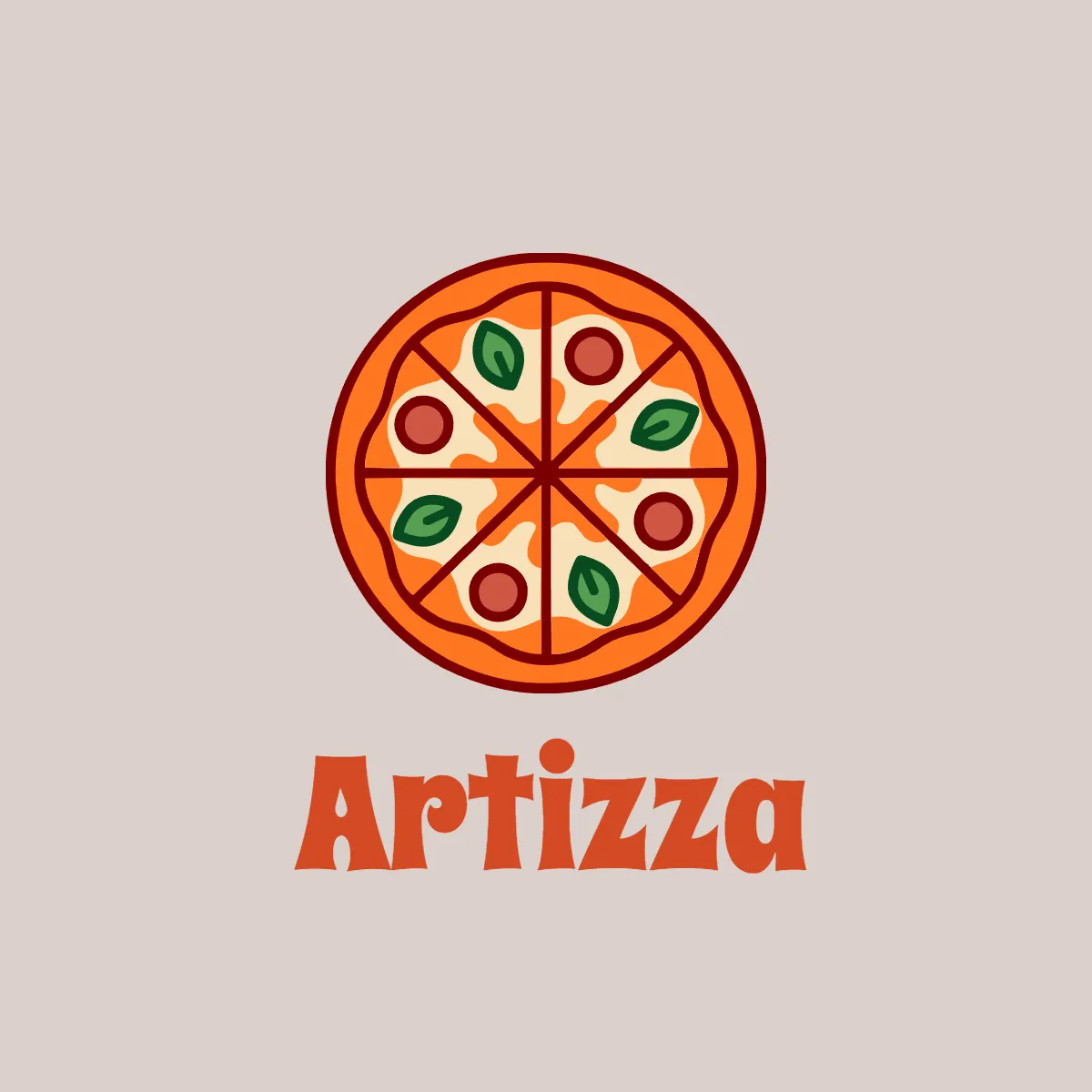 Free Artisan Pizza Logo Template to Edit Online