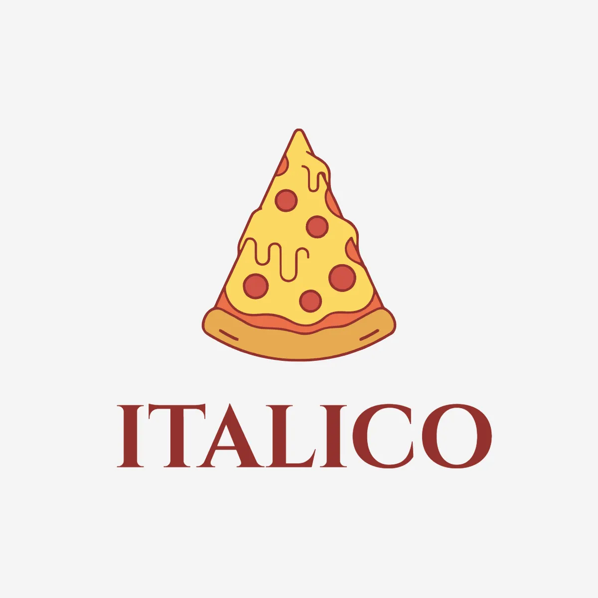 Free Italian Pizza Logo Template to Edit Online
