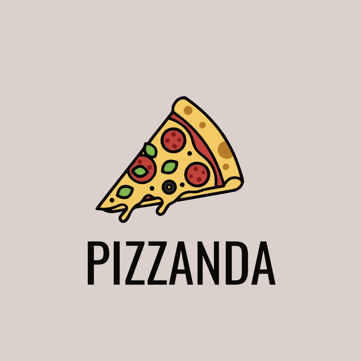 Free Vintage Pizza Logo Template to Edit Online