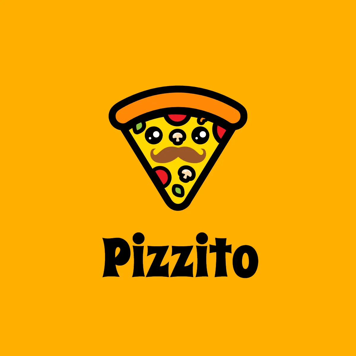 Free Fun Pizza Logo Template to Edit Online