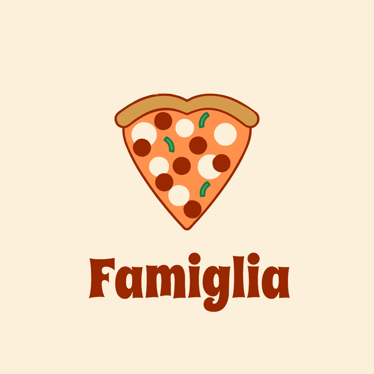 Free Family Pizza Logo Template to Edit Online
