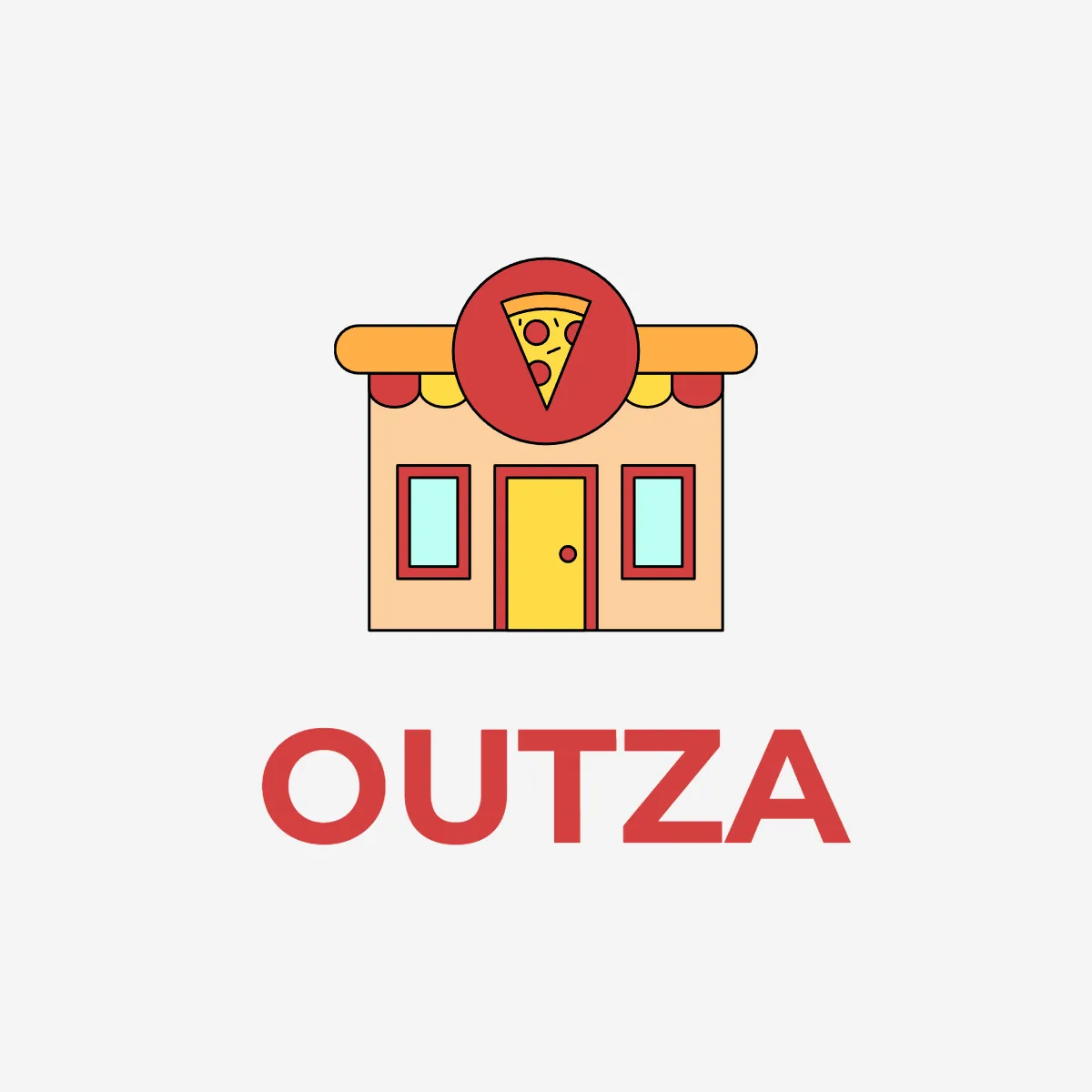 Free Takeout Pizza Logo Template to Edit Online