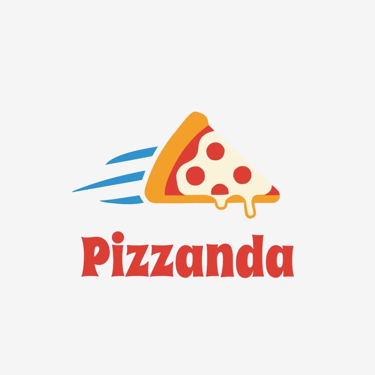 Free Pizza Slice Logo Template to Edit Online
