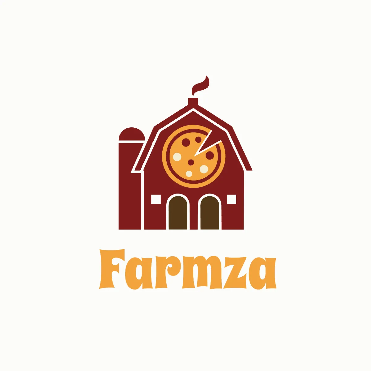 Free Farmhouse Pizza Logo Template to Edit Online