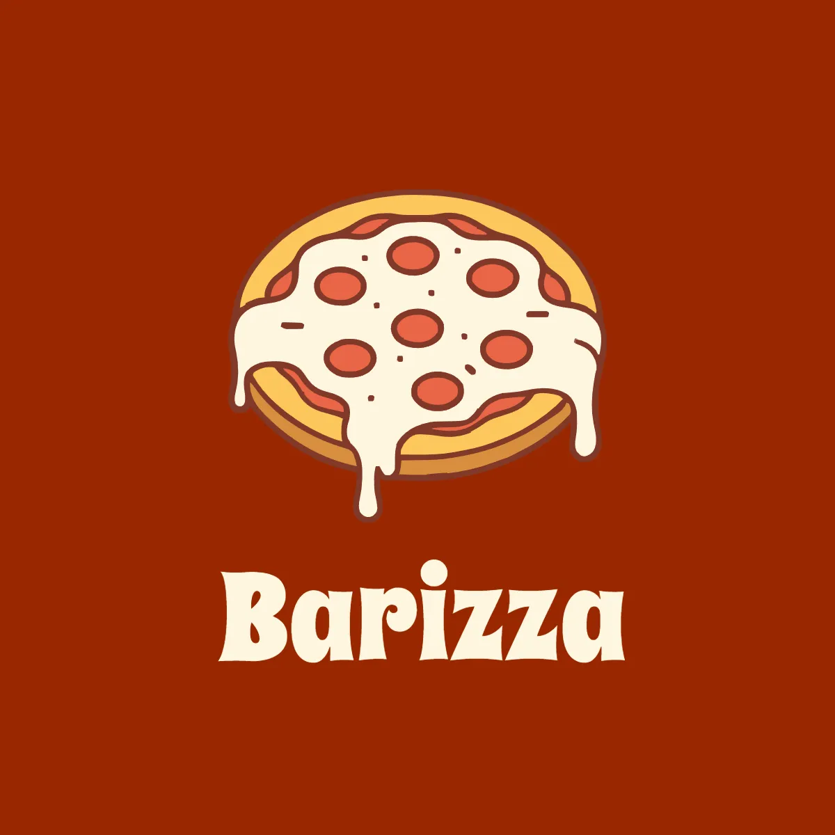 Free Pizza Bar Logo Template to Edit Online