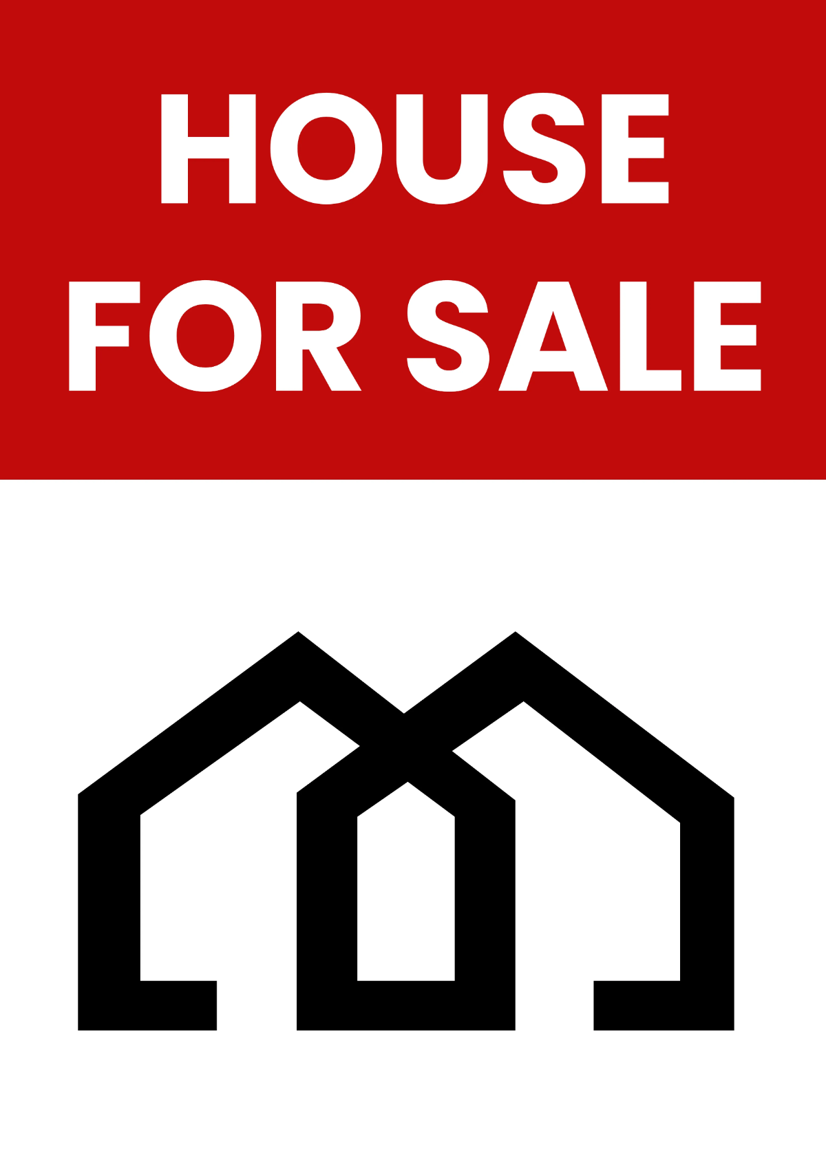 Free For Sale Real Estate Sign Template to Edit Online