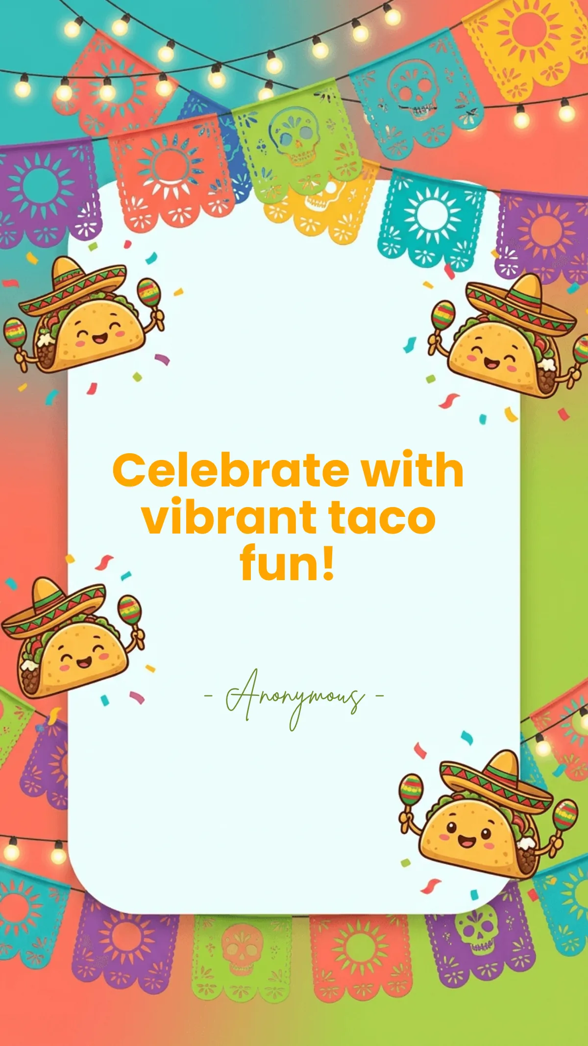 Taco ‘Bout a Party Quote Template